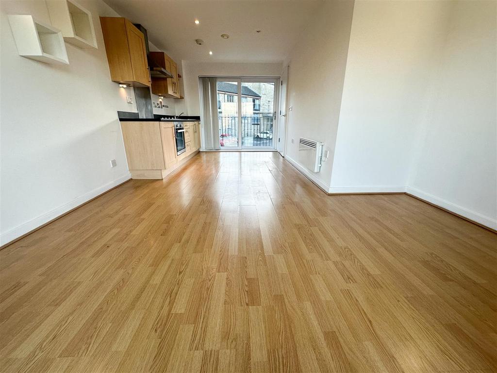 Open plan kitchen diner and lounge