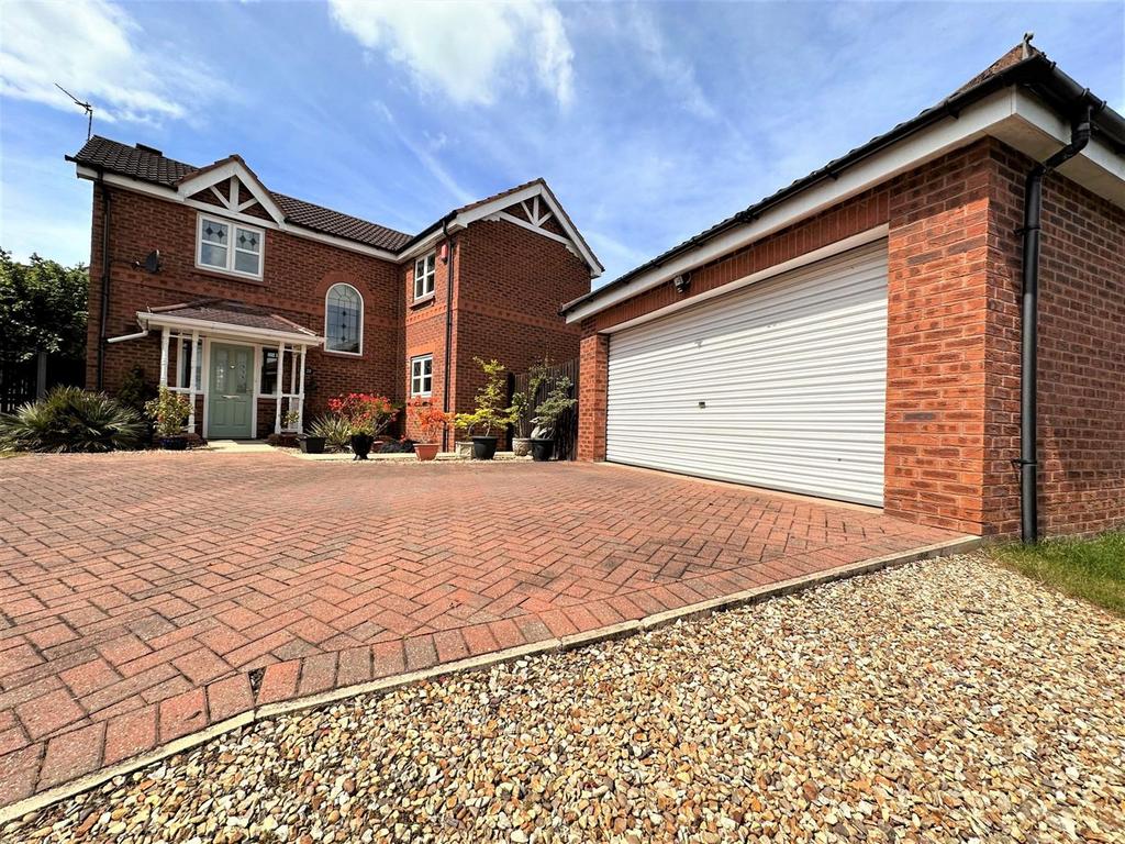 Garage and drive