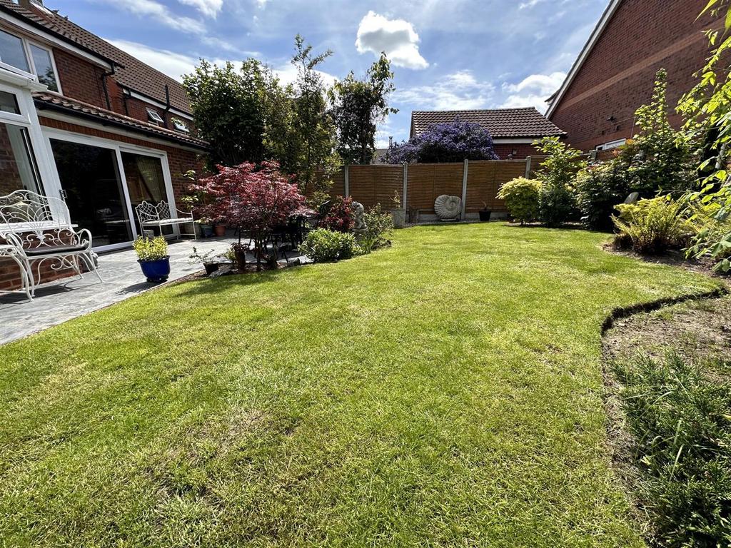 Rear garden