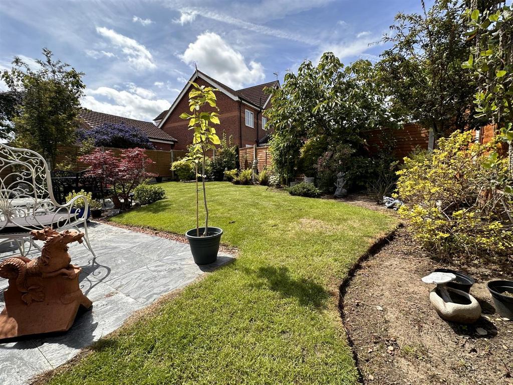 Rear garden