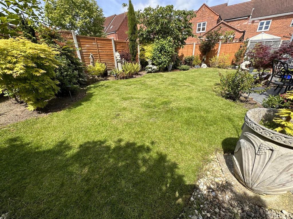 Rear garden