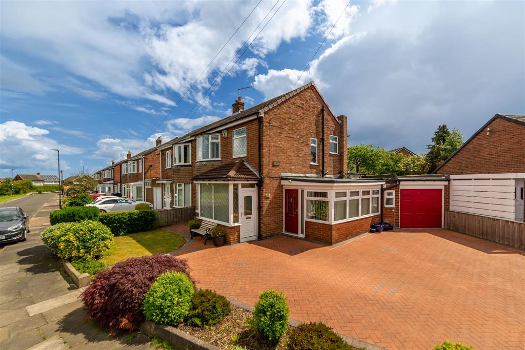 Blanchland Avenue, Wideopen, Newcastle Upon Tyne 3 bed semi-detached