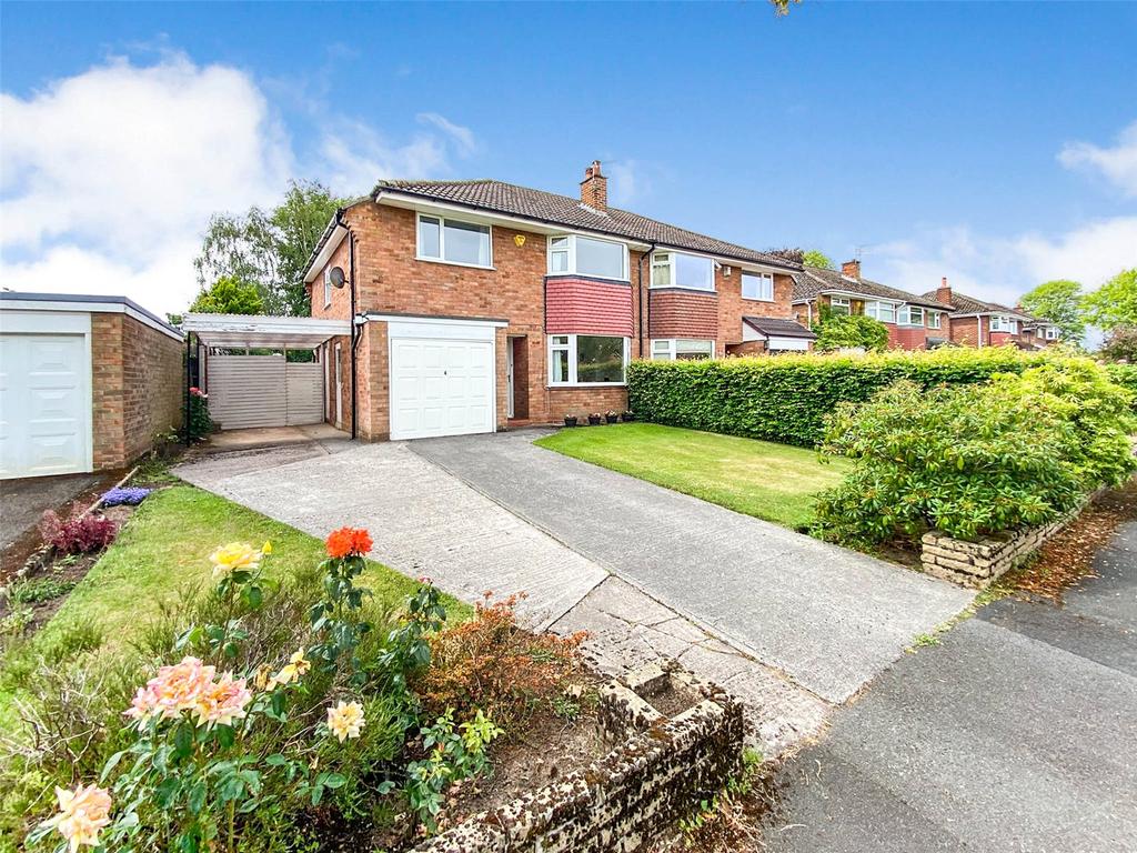 Woburn Drive, Hale, Altrincham, Greater Manchester, WA15 3 bed semidetached house for sale £