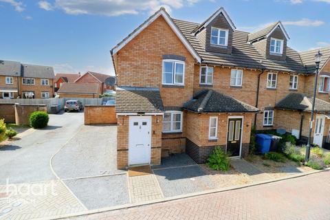 2 bedroom end of terrace house for sale - Darter Close, Ipswich