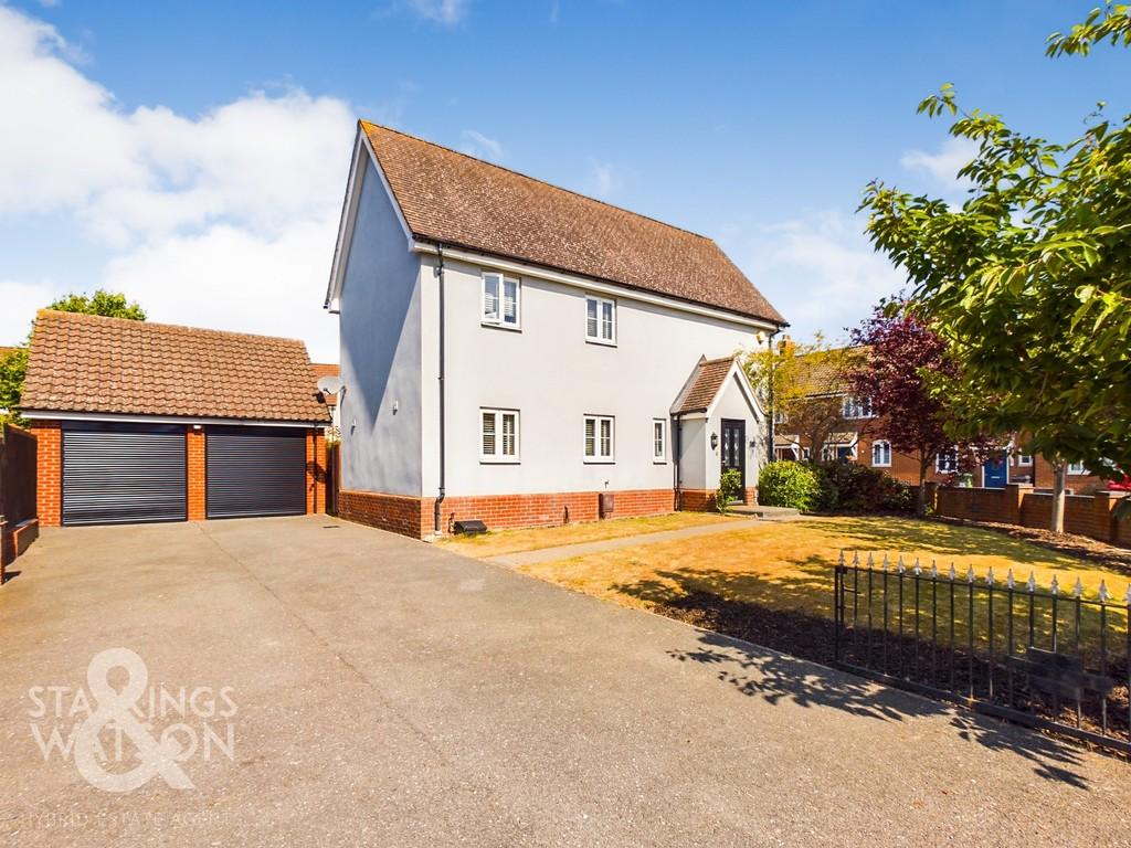 Worcester Road, The Hampdens, Norwich 4 bed detached house for sale £475,000