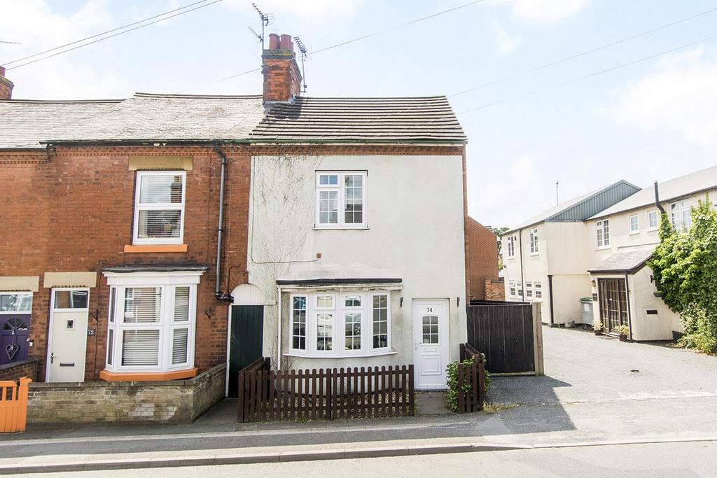 Fleckney Road, Kibworth Beauchamp, Leicester 2 bed end of terrace house
