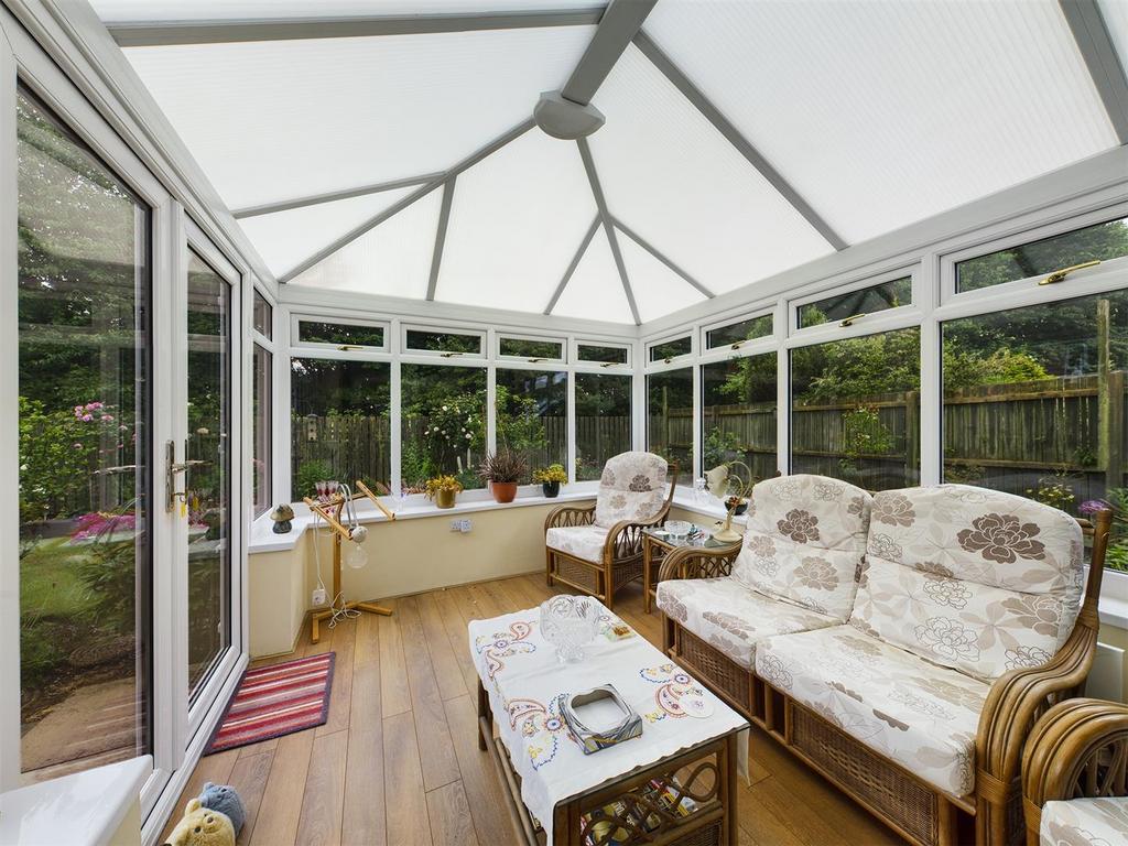 Upvc conservatory: