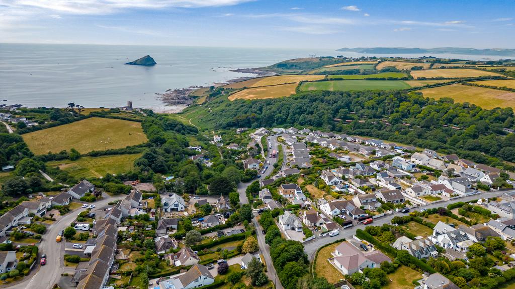 Wembury Beach and Church