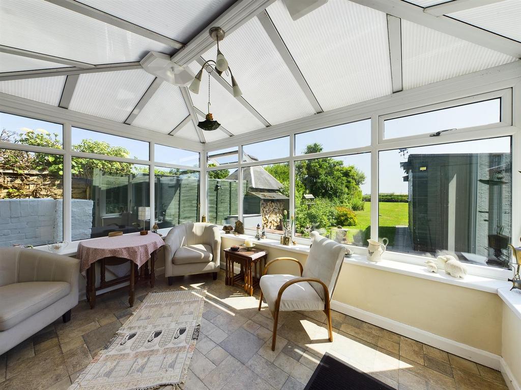 Upvc conservatory: