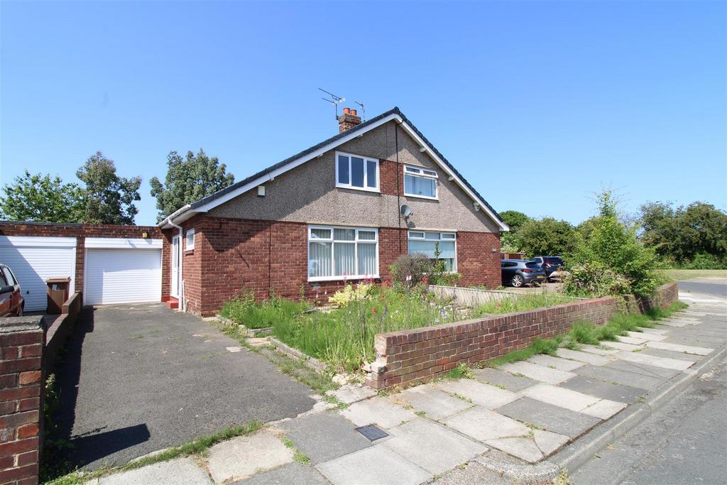 St. Anselm Crescent, North Shields 2 bed semidetached bungalow for sale £185,000