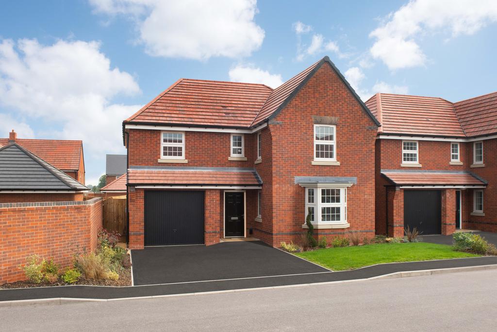 Plot 120 detached Exeter home with integral garage