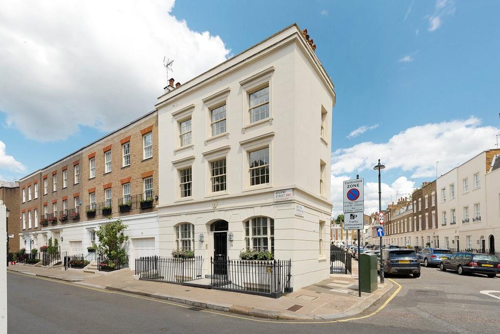 Bourne Street London SW1W 3 bed end of terrace house £3,950,000