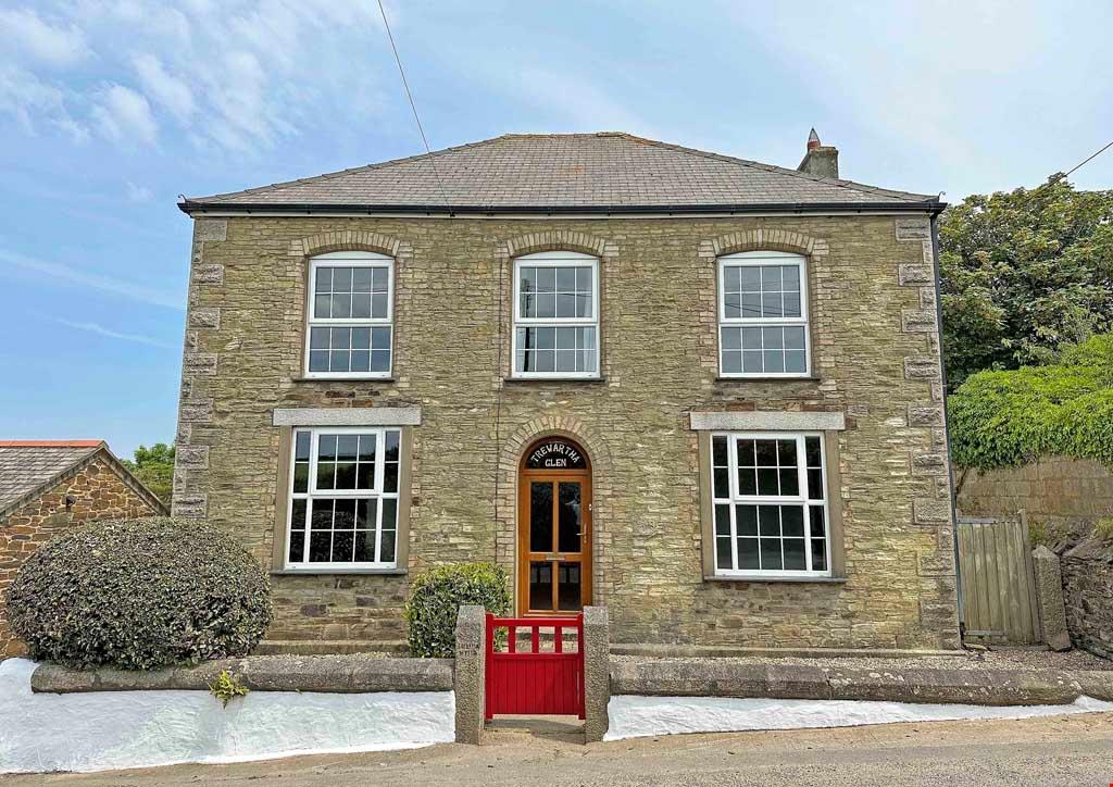 Trevellas, St Agnes, Nr. Truro, Cornwall 4 bed detached house for sale