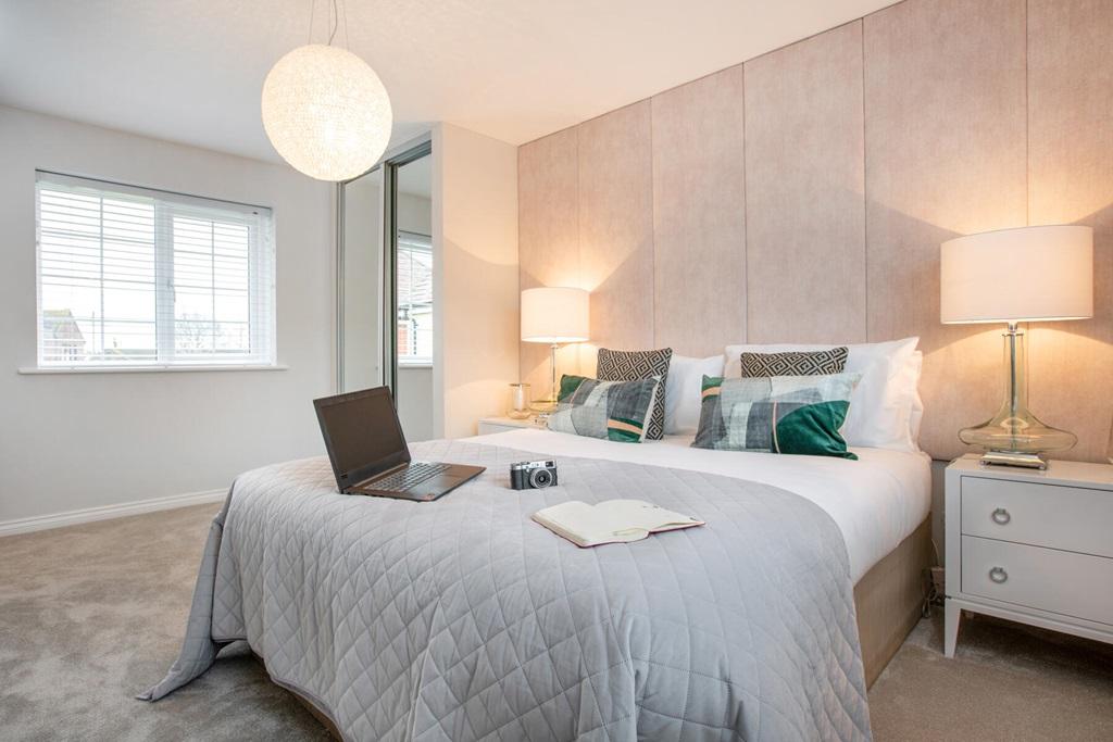 Double room with space for storage