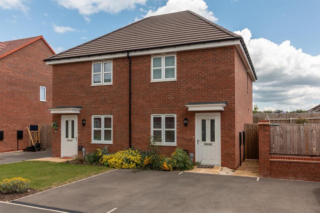 Buzzard Way, East Leake, Loughborough 2 bed semidetached house for