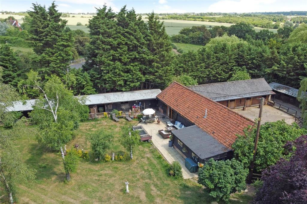 Aerial Of Cottage