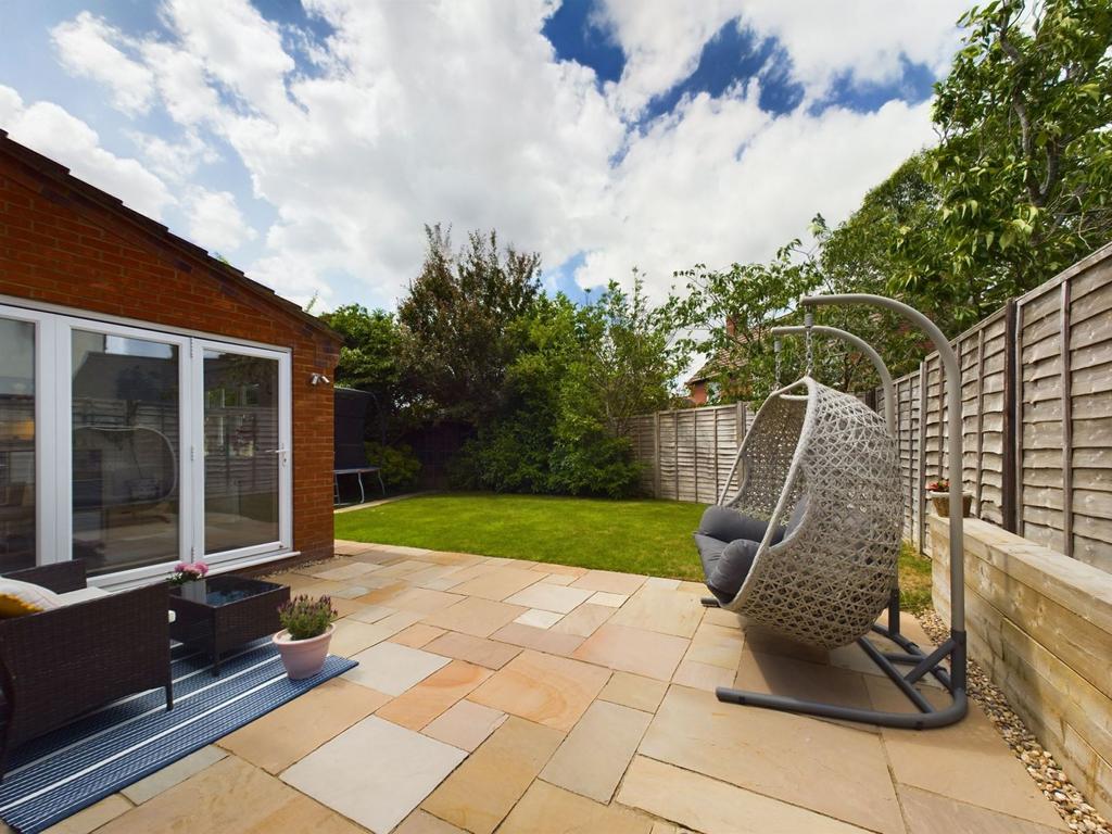 Rear garden