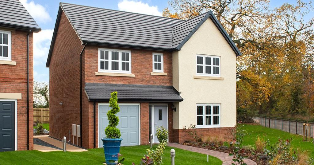 The Harrison, Riverbrook Gardens, Alnwick, NE66 4 bed detached house