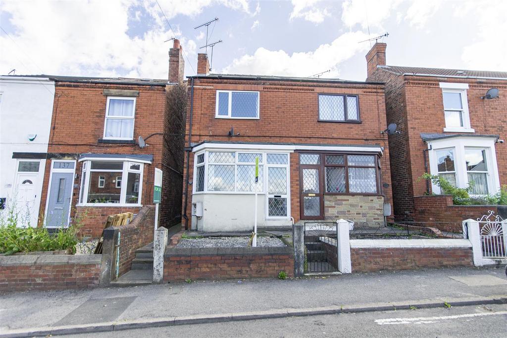 Station Road, North Wingfield, Chesterfield 2 bed semidetached house