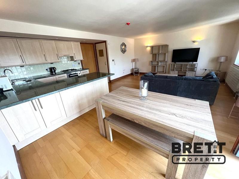 Kitchen/Dining and Living Room