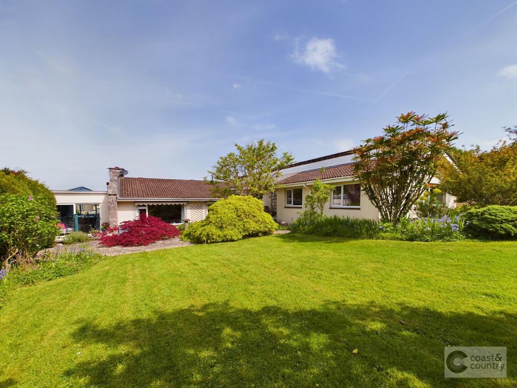 East Ogwell, Newton Abbot 4 bed detached bungalow for sale £950,000