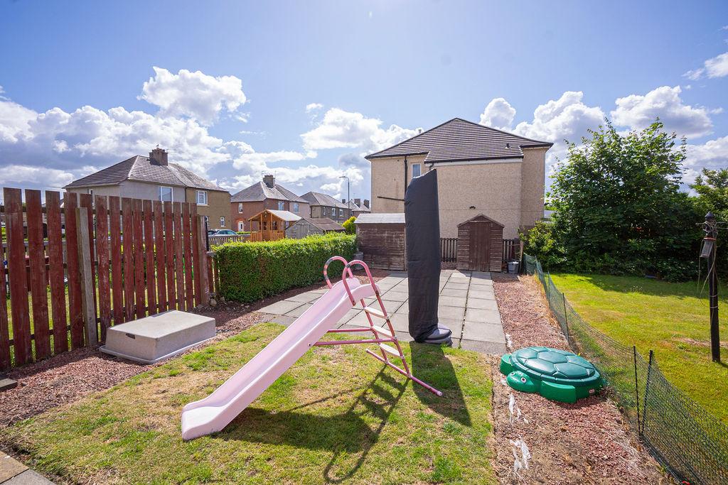Rear of Property
