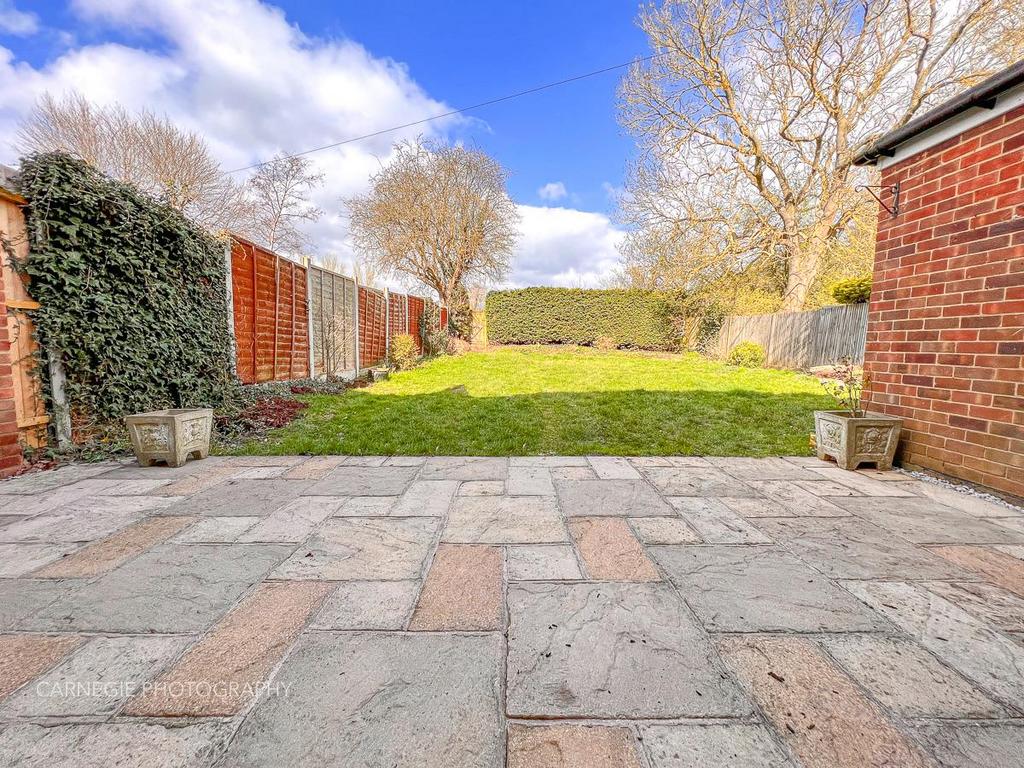 Rear garden