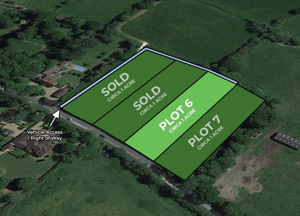 Land to the East of Picketts Lane, Redhill RH1 Land £65,000
