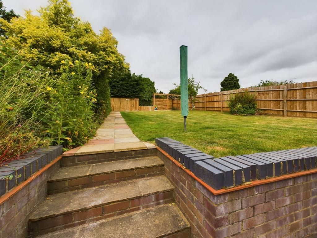 Rear garden
