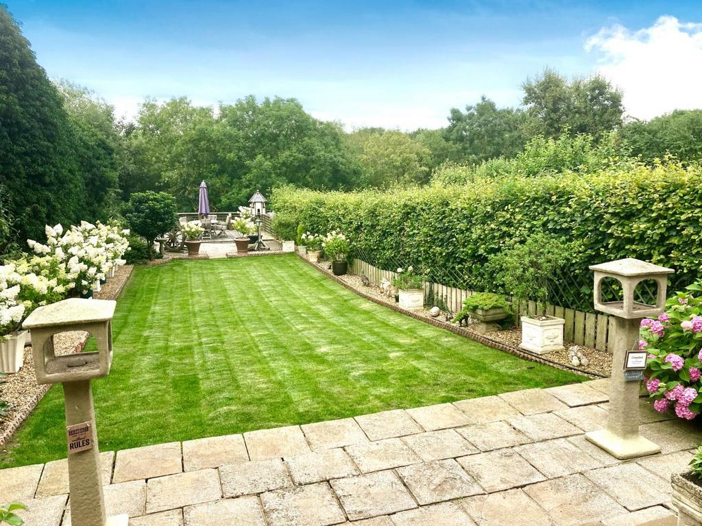Rear garden