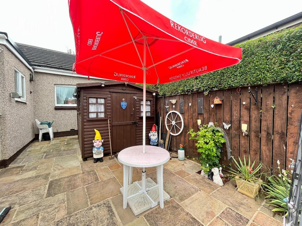 Rear garden