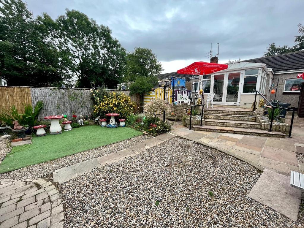 Rear garden