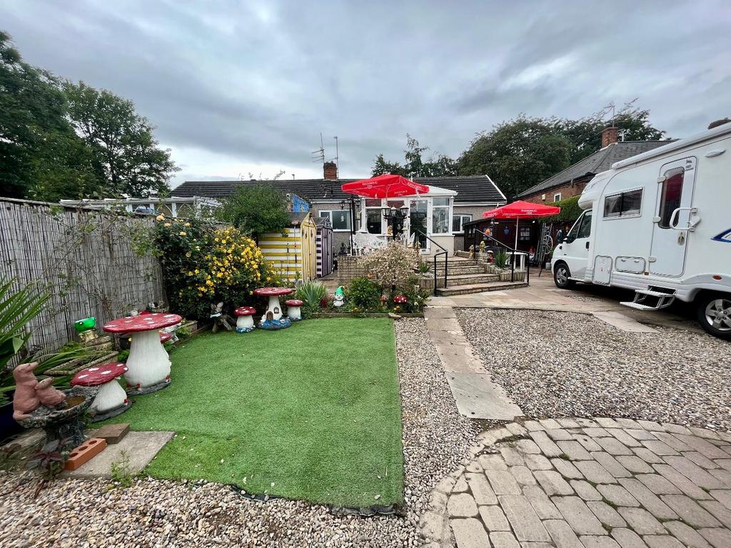 Rear garden