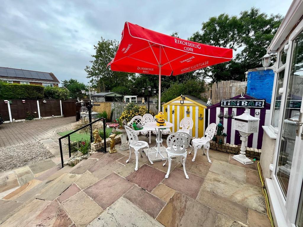 Rear garden