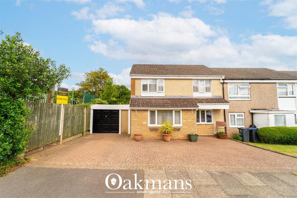 Lydiate Avenue, Birmingham B31 3 bed end of terrace house for sale £235,000
