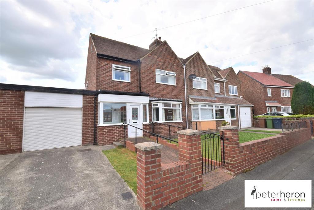 Bedford Place, Silksworth, Sunderland 3 bed semidetached house for sale £99,950
