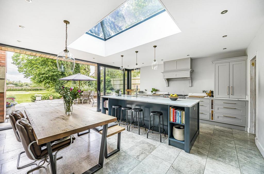 Open plan kitchen