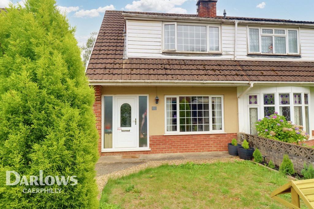Glyn Bedw, Caerphilly 3 bed semidetached house for sale £190,000