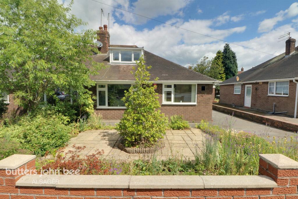 Joseph Crescent, Alsager 2 bed semidetached bungalow for sale £210,000