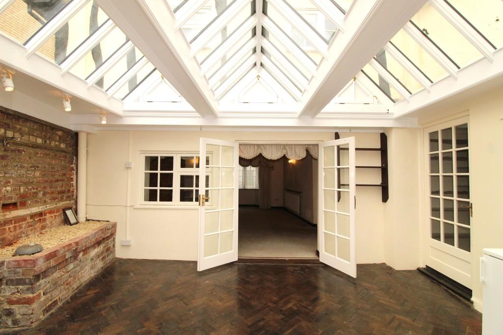 Rear view into conservatory