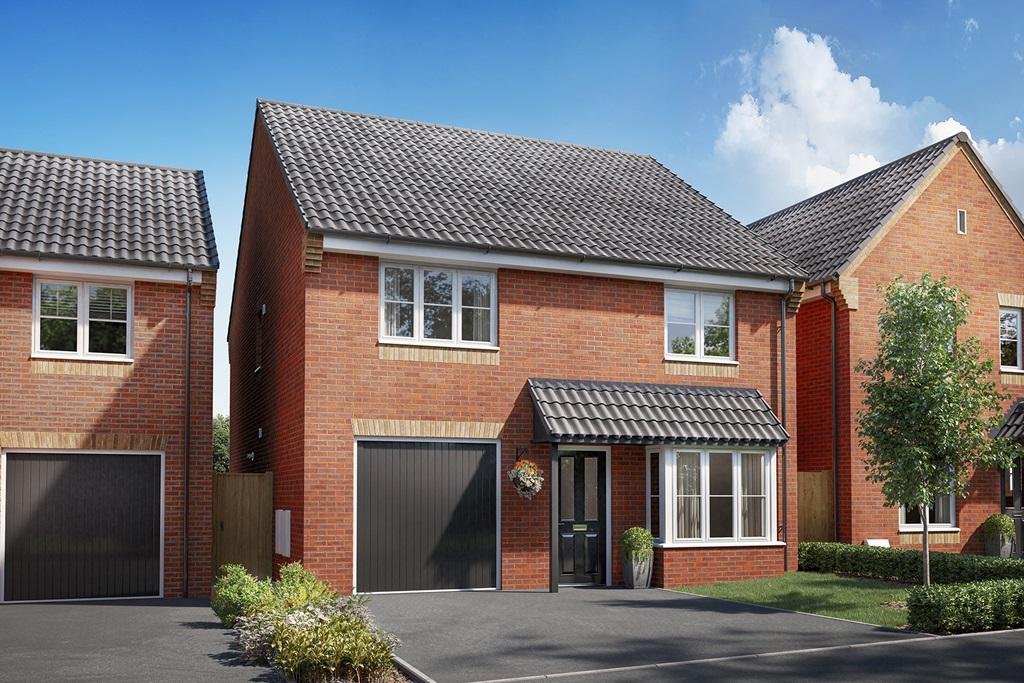 The Corsham Plot 551 at Lily Hay, Harries Way SY2 4 bed detached