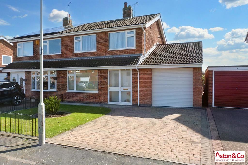 Bracken Dale, East Goscote 3 bed semidetached house for sale £310,000