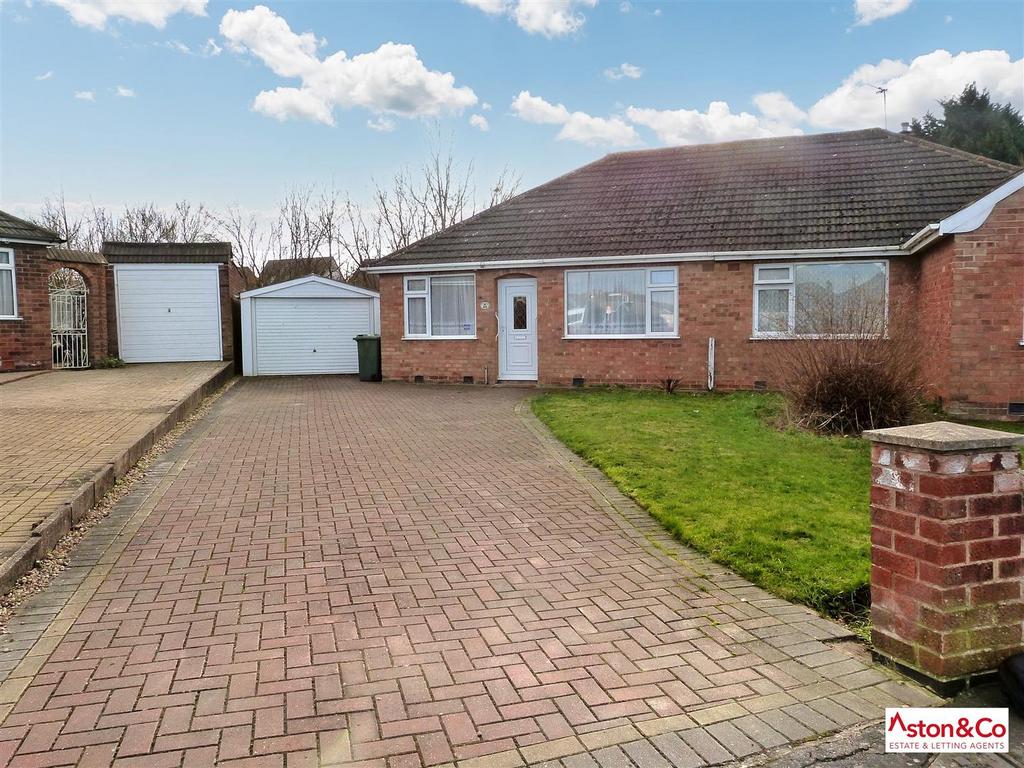 Mowbray Drive, Syston 2 bed semidetached bungalow for sale £250,000