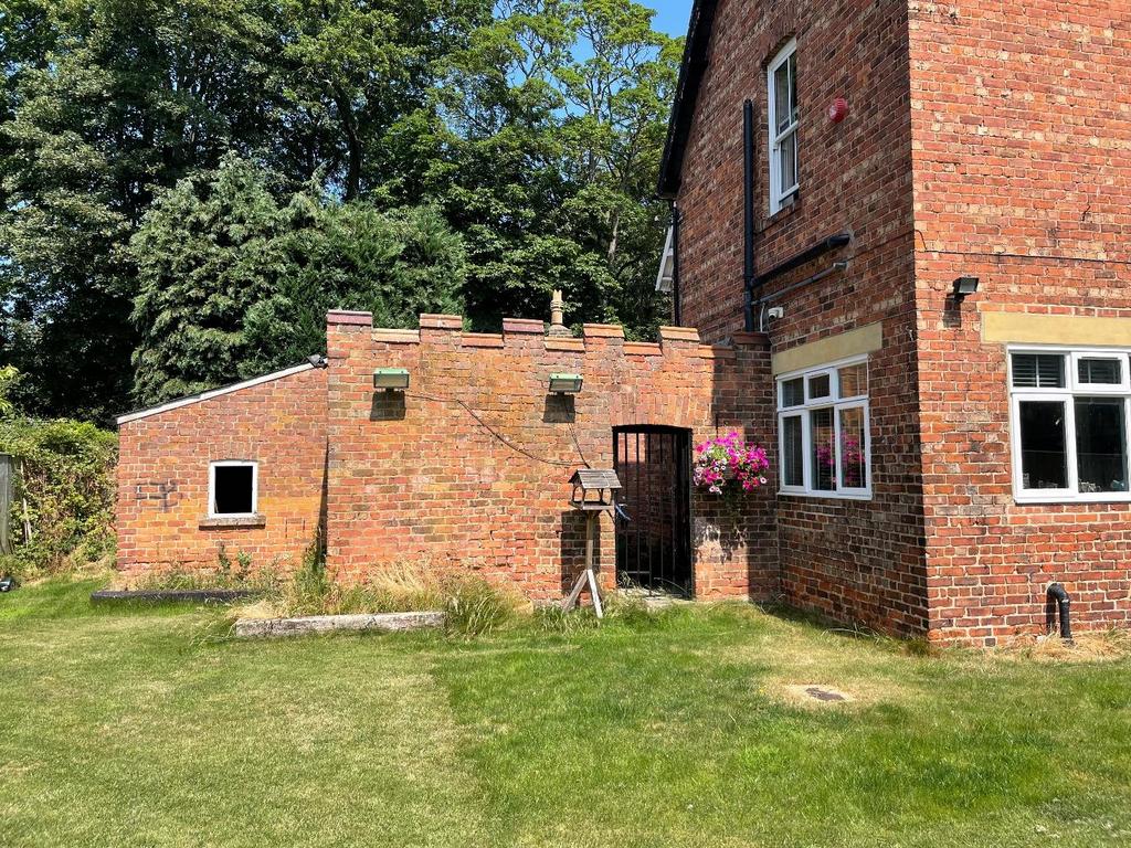 Rear garden