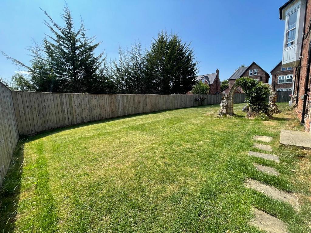 Rear garden