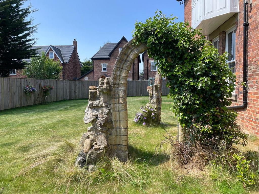 Rear garden