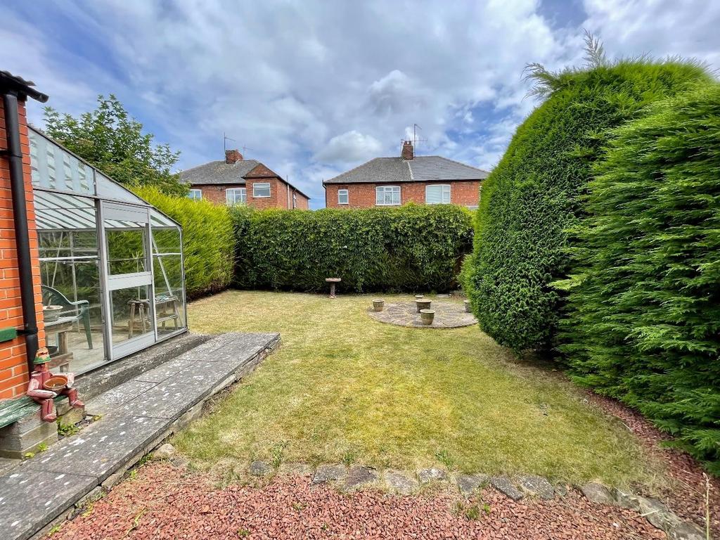 Rear garden