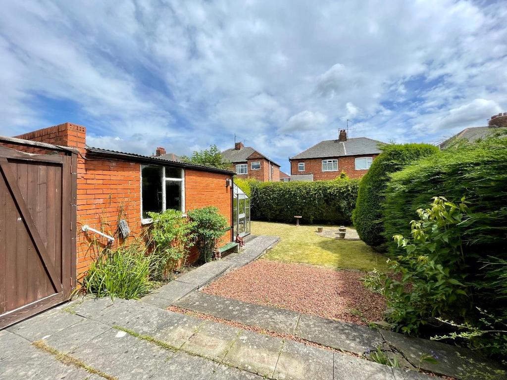 Rear garden