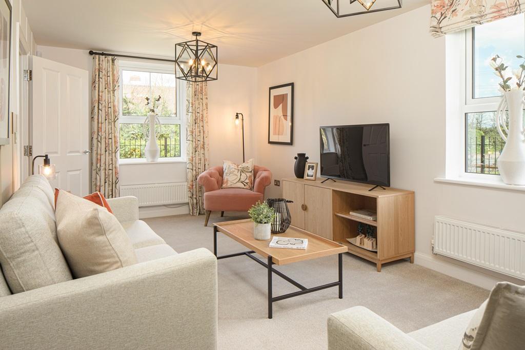 Lounge in the Hadley 3 bedroom home