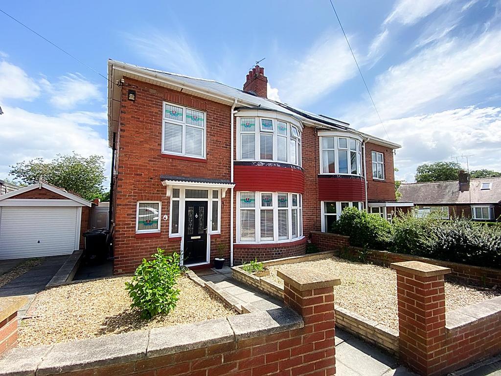 Irwin Avenue, Wallsend 3 bed semidetached house for sale £289,950